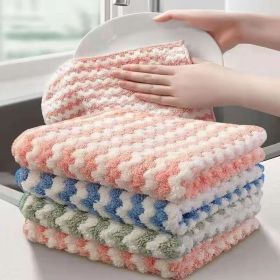 30x30cm 5/10PCS Kitchen Scouring Pad Towel Dishcloth Household Rags