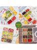 Food Grade Snack Box with 8 Removable Compartments and Lid