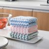 30x30cm 5/10PCS Kitchen Scouring Pad Towel Dishcloth Household Rags
